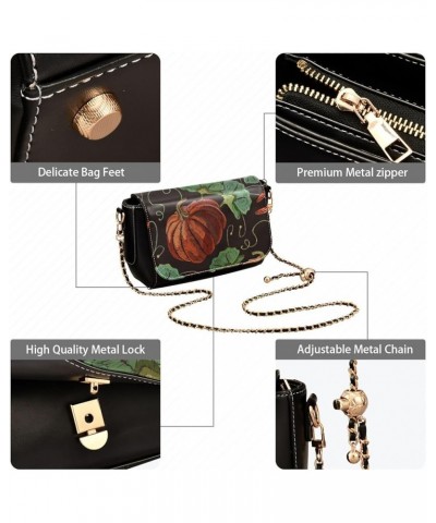 Crossbody Bags for Women Trendy Women's Black Shoulder Bag Small PU Leather Flap Cross Body Bag Handbags Pattern1 $17.62 Cros...