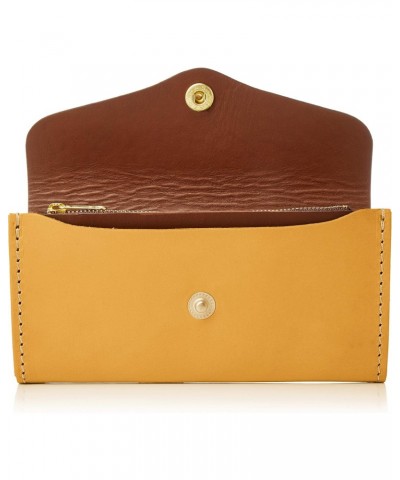 Women's Stained Flap Wallet cmhm001, Yelow $36.02 Wallets