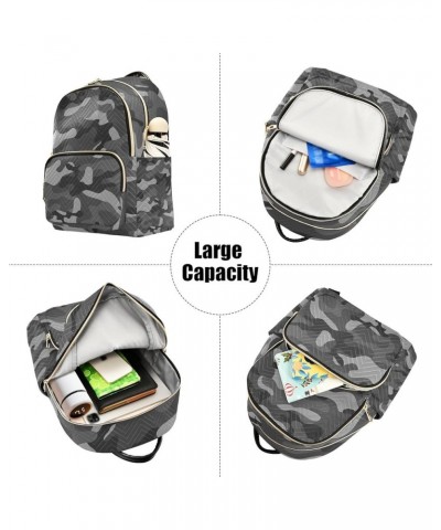 Desert Camouflage Khaki Fashion Backpack Purse for Women Multipurpose Casual Daypack with Multi Pockets & Secured Zipper Ladi...