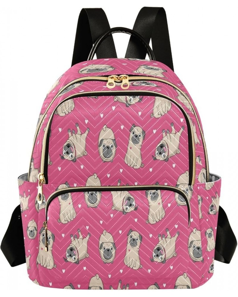 Fashion Backpack Mini Backpack Purse Casual Daily Backpack 1cute Puppy for Travel for College Work Small $16.66 Backpacks