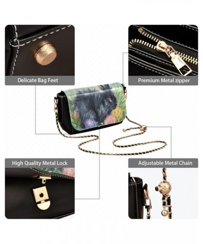 Crossbody Bags for Women Trendy Women's Black Shoulder Bag Small PU Leather Flap Cross Body Bag Handbags Pattern11 $21.72 Cro...