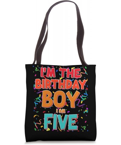 Kids It's My 5th Birthday 5 Five Happy Birthday Boy Girl Tote Bag $12.23 Totes