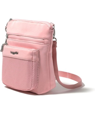 Modern Pocket Crossbody Blush Neoprene $32.50 Crossbody Bags