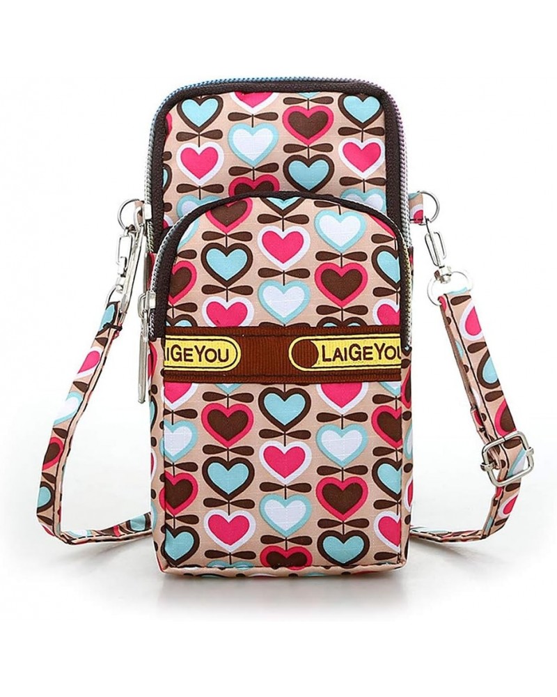 Women Crossbody Mobile Phone Shoulder Bag Pouch Case Belt Handbag Purse Wallet $7.63 Crossbody Bags