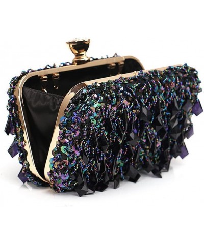 Sweet Fairy Sequin Clutch Embroidered Evening Bag for Party/Reception/Wedding Pink $30.59 Evening Bags