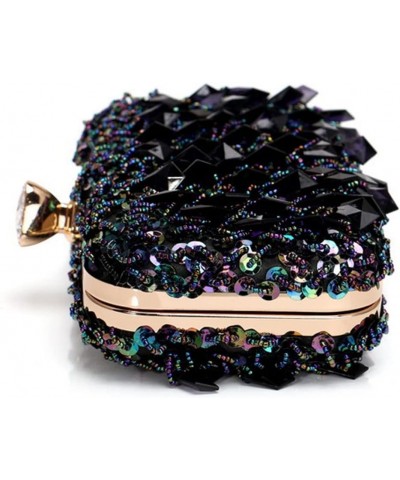 Sweet Fairy Sequin Clutch Embroidered Evening Bag for Party/Reception/Wedding Pink $30.59 Evening Bags