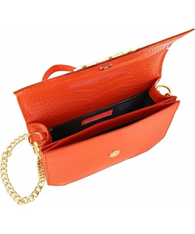 Crossbody Bags for Women Trendy | Cross body Purse Designer Shoulder Handbags Clutch Bag Sunset Orange & Gold $59.68 Crossbod...