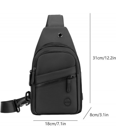 Men's High-End Slim Crossbody Bag Sales Today Clearance Prime Only Sling Bag Chest Bag Buckle Side Bag Travel Outdoor Leisure...