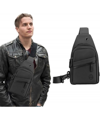 Men's High-End Slim Crossbody Bag Sales Today Clearance Prime Only Sling Bag Chest Bag Buckle Side Bag Travel Outdoor Leisure...