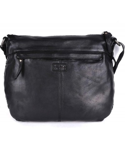 Genuine Leather Crossbody Sling Bag for Women, Purse for Women Trendy Casual Office Bag with Adjustable Strap Black $40.48 Cr...