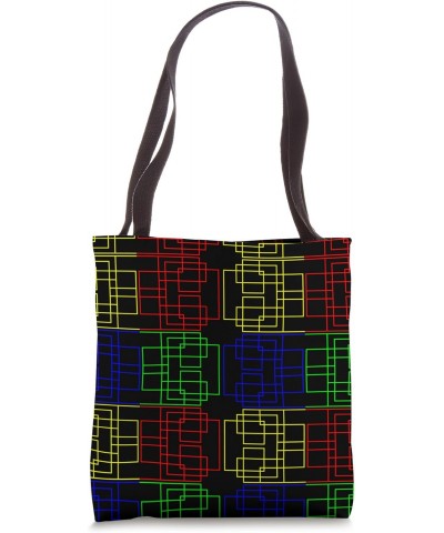 Minimalistic Aesthetic Geometric Pattern - Minimalism Decor Tote Bag $14.43 Totes