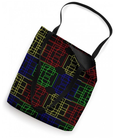 Minimalistic Aesthetic Geometric Pattern - Minimalism Decor Tote Bag $14.43 Totes