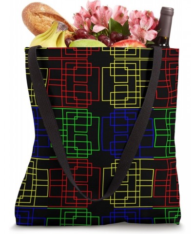 Minimalistic Aesthetic Geometric Pattern - Minimalism Decor Tote Bag $14.43 Totes