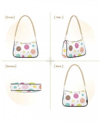 Polka Dot Shoulder Bag for Women Small Purse Handbags Shoulder Bags Mini Shoulder Bag with Chain Strap for Women Girl $14.70 ...