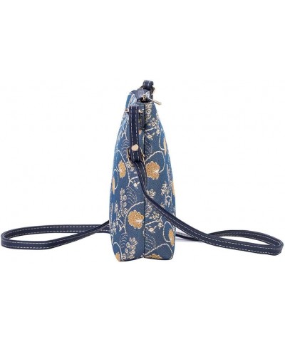 Tapestry Small Crossbody Bag Sling Bag for Women with Jane Austen Design (SLING-AUST) Jane Austen Blue $15.36 Crossbody Bags