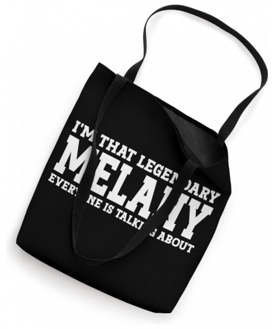 Melany Personal Name Women Girl Funny Melany Tote Bag $15.33 Totes